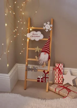 bonprix Wohnaccessoires|Weihnachtsdeko & -Textilien·Dekoration|Deko-Objekt Leiter mit Wichtel