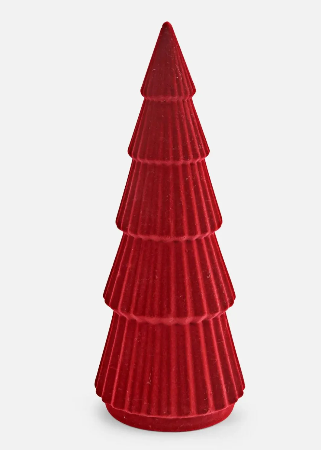 bonprix Wohnaccessoires|Weihnachtsdeko & -Textilien·Beleuchtung|Deko-Objekt Tannenbaum mit Samtüberzug