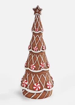 bonprix Wohnaccessoires|Weihnachtsdeko & -Textilien·Beleuchtung|Deko-Objekt Weihnachtsbaum mit Zuckerguss Optik