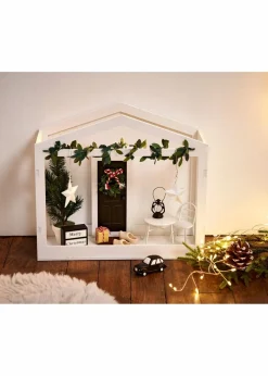Discount Deko-Objekt Wichteltür mit Wintergarten (14-tlg.Set) Wohnaccessoires|Weihnachtsdeko & -Textilien·Dekoration