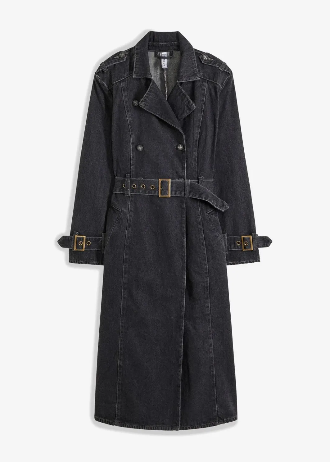 Damen bonprix Jacken & Mäntel|Bekleidung·Hosen|Denim Trenchcoat