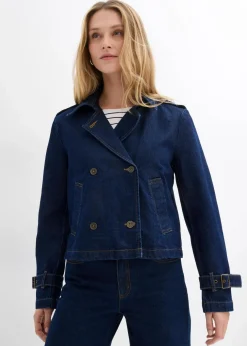 Clearance Denim Trenchjacke Damen Jacken & Mäntel
