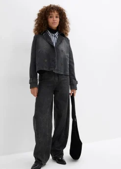 Best Denim Trenchjacke Damen Jacken & Mäntel