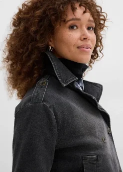 Best Denim Trenchjacke Damen Jacken & Mäntel