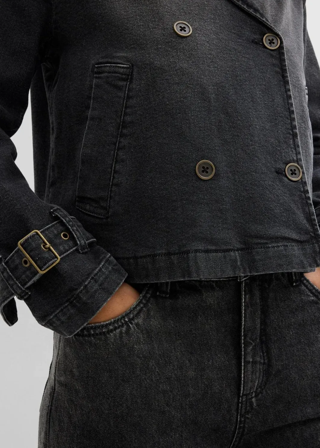 Best Denim Trenchjacke Damen Jacken & Mäntel