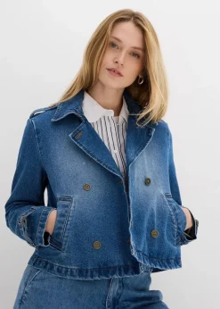 Outlet Denim Trenchjacke Damen Jacken & Mäntel