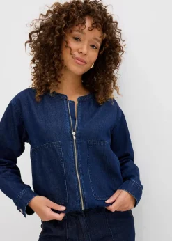 New Denim-Blouson Damen Bekleidung·Hosen|Jacken & Mäntel