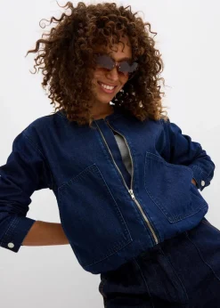 New Denim-Blouson Damen Bekleidung·Hosen|Jacken & Mäntel