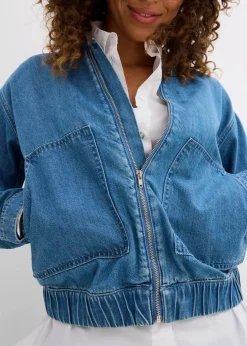 Sale Denim-Blouson Damen Jacken & Mäntel|Bekleidung·Hosen