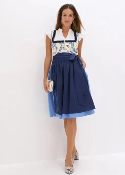 Damen bonprix Bekleidung·Pullover & Strickjacken|Kleider|Dirndl mit bestickter Schürze (2-tlg.Set)