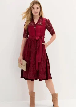 Clearance Dirndl mit bestickter Schürze (2-tlg. Set) Damen Kleider|Bekleidung·Pullover & Strickjacken