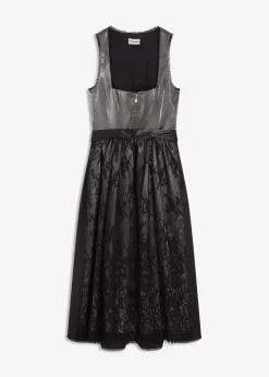 Best Dirndl mit glänzendem Mieder (2-tlg.Set) Damen Bekleidung·Pullover & Strickjacken|Kleider