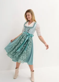 Hot Dirndl mit Pailletten Schürze (2-tlg.Set) Damen Kleider|Bekleidung·Pullover & Strickjacken
