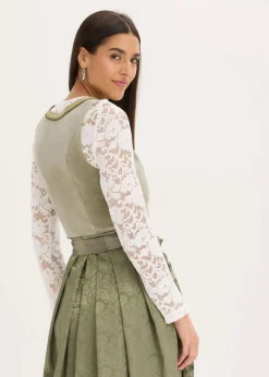 Damen bonprix Bekleidung·Pullover & Strickjacken|Kleider|Dirndl mit Pailletten Schürze (2-tlg.Set)