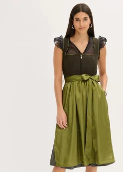 Outlet Dirndl und Schürze (2-tlg.Set) Damen Bekleidung·Pullover & Strickjacken|Kleider