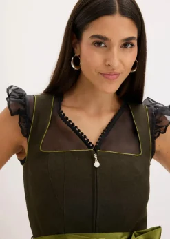 Outlet Dirndl und Schürze (2-tlg.Set) Damen Bekleidung·Pullover & Strickjacken|Kleider