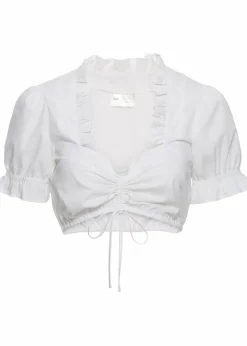 Clearance Dirndlbluse Damen Bekleidung·Jacken & Mäntel|Blusen & Tuniken