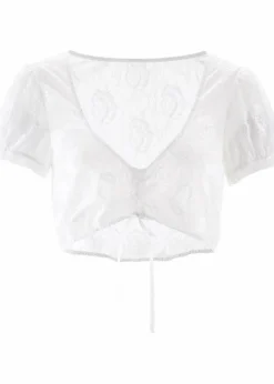 Damen bonprix Bekleidung·Jacken & Mäntel|Blusen & Tuniken|Dirndlbluse aus Spitze