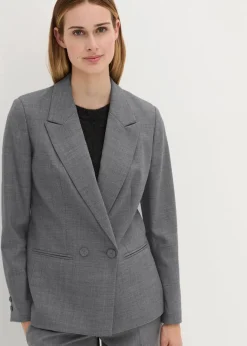 Damen bonprix Bekleidung·Basics|Blazer|Doppelreihiger Wollblazer