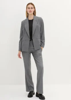 Damen bonprix Bekleidung·Basics|Blazer|Doppelreihiger Wollblazer