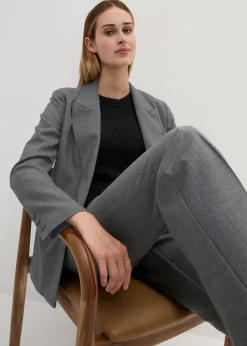 Damen bonprix Bekleidung·Basics|Blazer|Doppelreihiger Wollblazer
