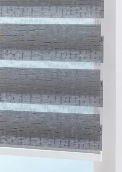 Outlet Doppelrollo Jacquard Rollos