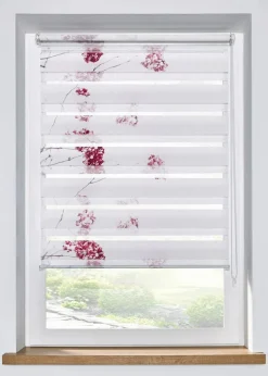 bonprix Rollos|Doppelrollo mit Blumenmuster