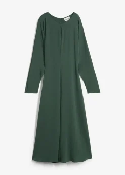 New Drapiertes Midikleid Damen Bekleidung·Pullover & Strickjacken|Kleider