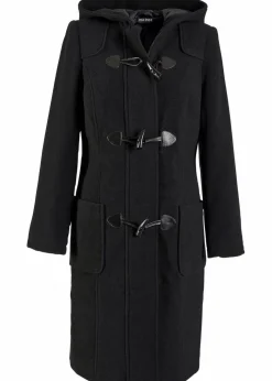Online Dufflecoat in Wolloptik Damen Bekleidung·Hosen|Jacken & Mäntel