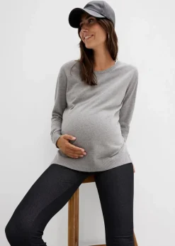 Hot Elastische Umstands-Leggings in Jeansoptik Damen Bekleidung·Blazer|Umstandsmode