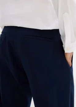 Herren bonprix Große Größen|Hosen|elegante Hose mit Bügelfalte, Regular Fit