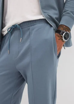 New elegante Jogginghose mit Biesen aus weichem Baumwollmix Herren Große Größen|Sportbekleidung