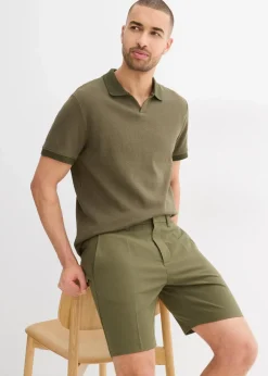 Herren bonprix Shorts|Hosen|Elegante Shorts, Relaxed Fit