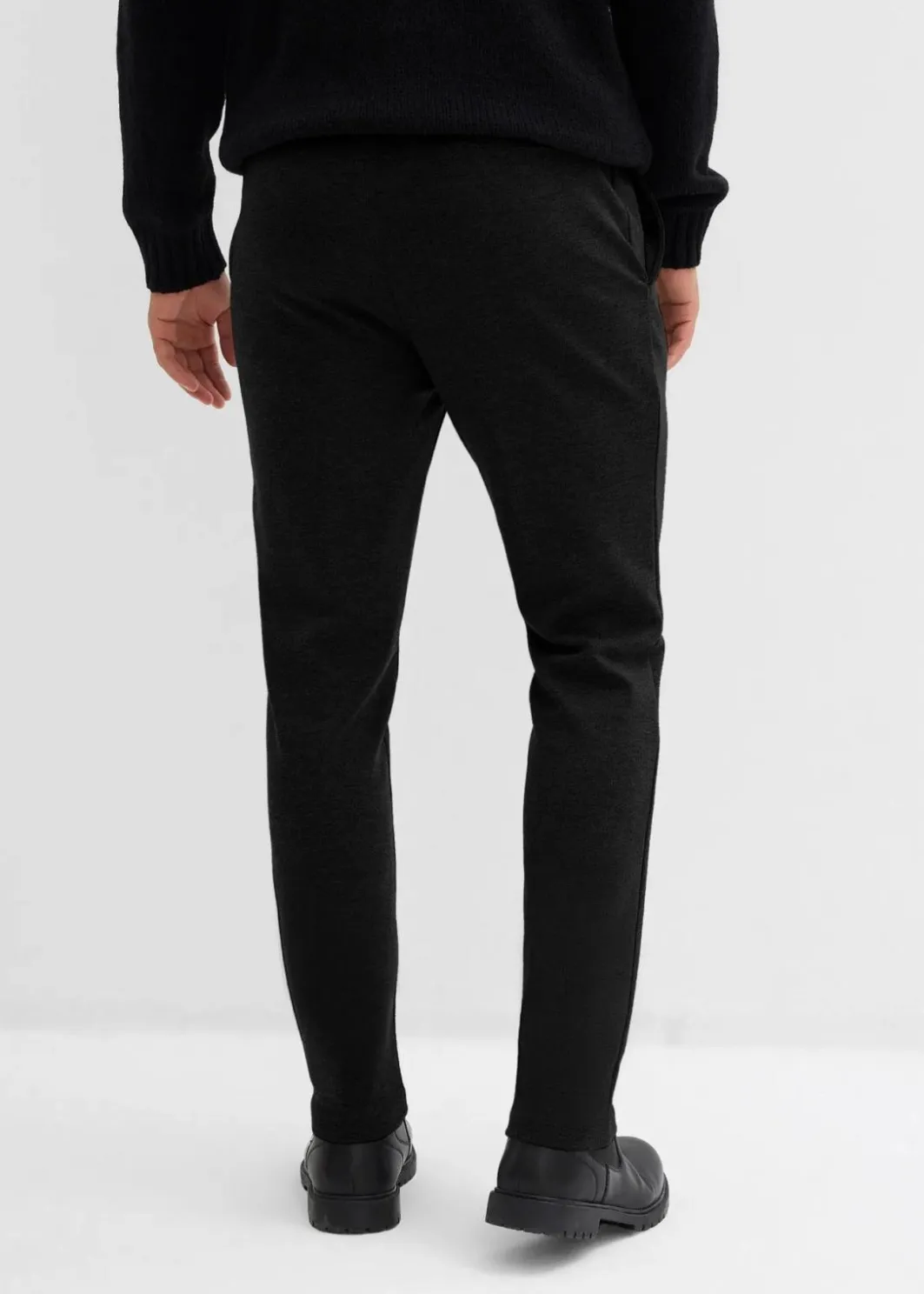Herren bonprix Hosen|Große Größen|elegante Super-Stretchhose mit Komfortbund, Slim Fit