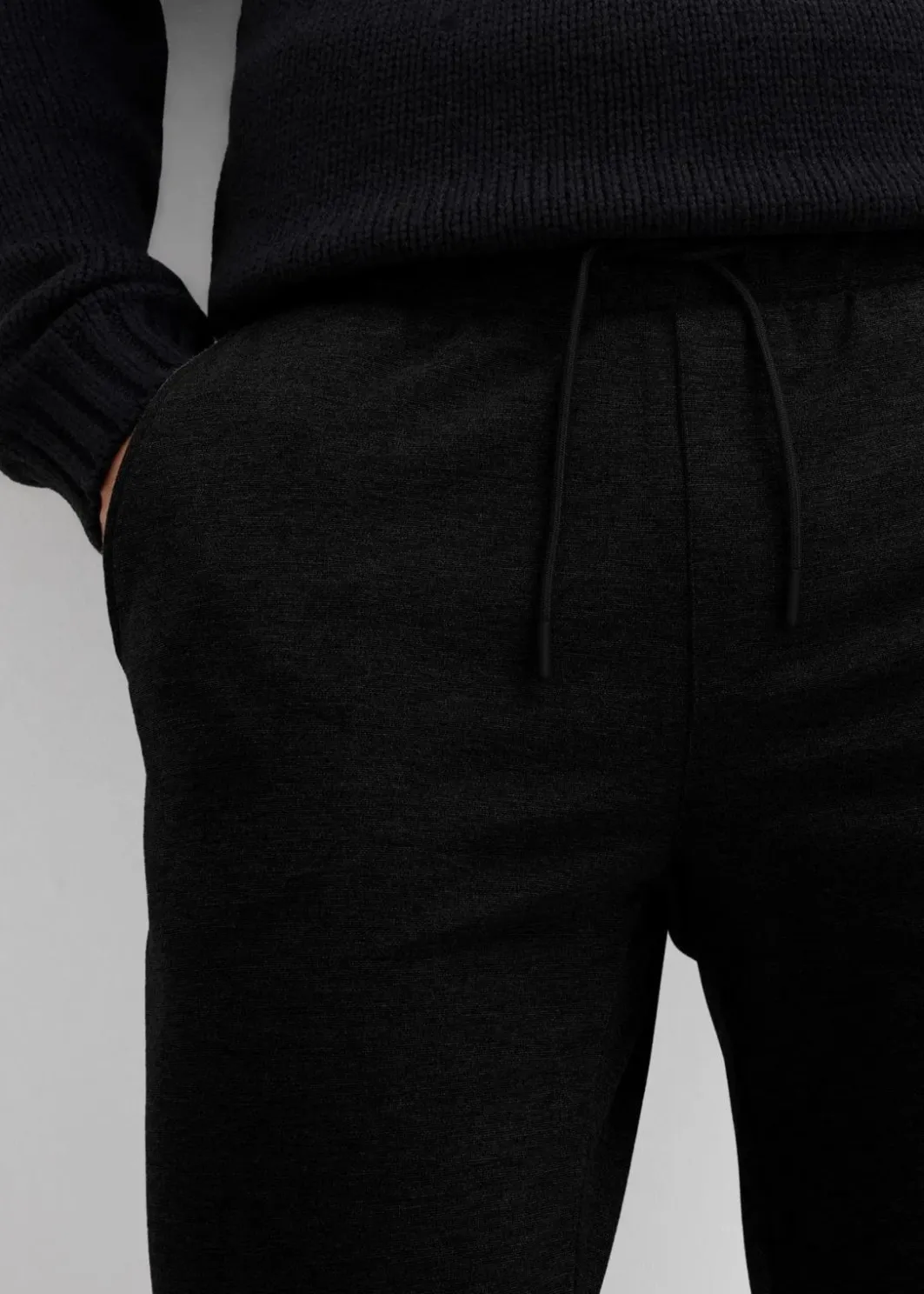 Herren bonprix Hosen|Große Größen|elegante Super-Stretchhose mit Komfortbund, Slim Fit