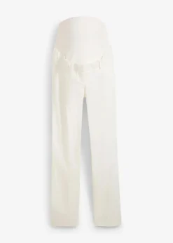 Damen bonprix Bekleidung·Blazer|Umstandsmode|Elegante Umstandshose mit geradem Bein aus hautfreundlichem Baumwoll-Mix