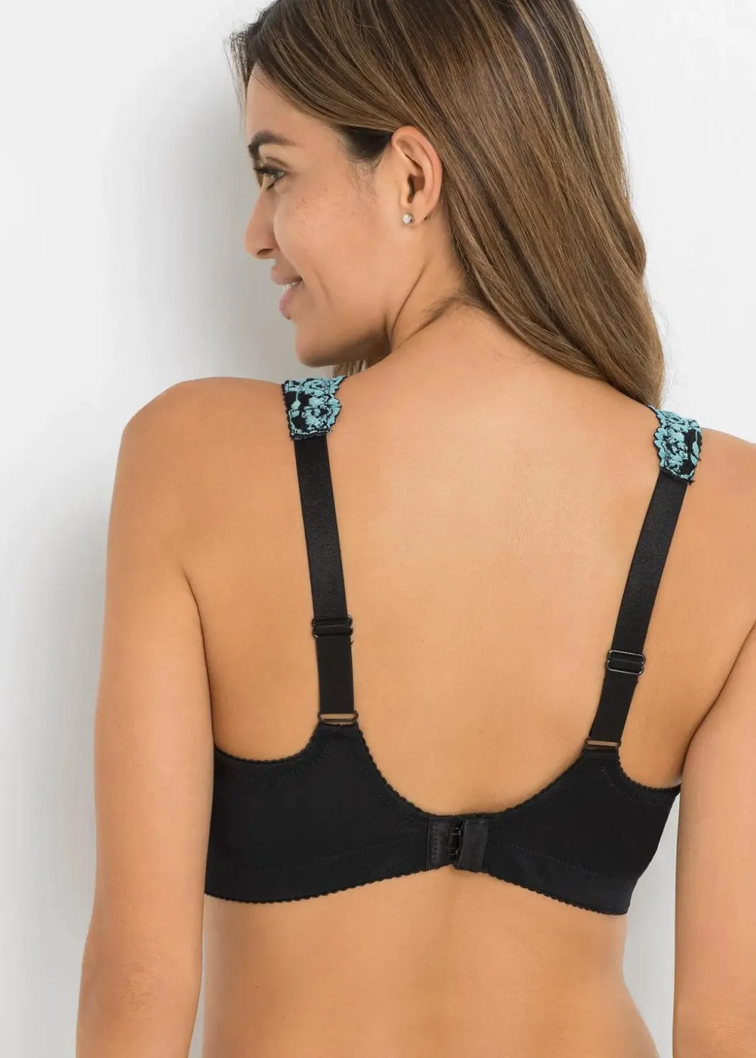Discount Entlastungs-BH ohne Bügel mit gepolsterten Trägern Damen Große Cups D-H|Bhs