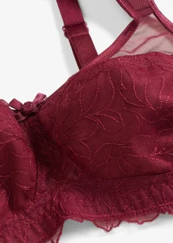 Entlastungs-BH ohne Bügel mit gepolsterten Trägern Damen Wäsche·Große Cups D-H|Wäsche·Bhs