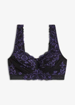 Damen bonprix Wäsche·Große Cups D-H|Wäsche·Bhs|Entlastungs-BH ohne Bügel mit gepolsterten Trägern
