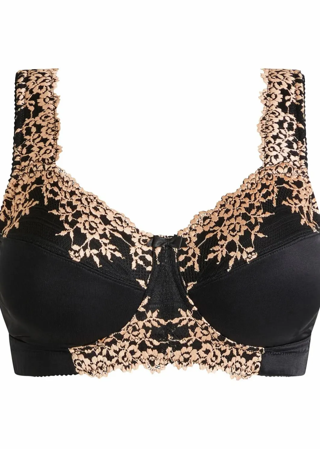 Discount Entlastungs-BH ohne Bügel mit gepolsterten Trägern Damen Große Cups D-H|Bhs