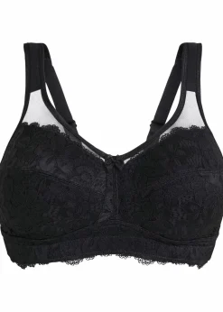 New Entlastungs-BH ohne Bügel mit gepolsterten Trägern Damen Wäsche·Große Cups D-H|Wäsche·Bhs