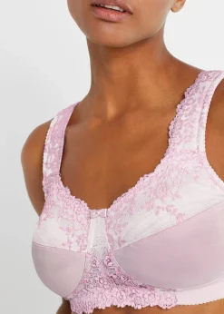 New Entlastungs-BH ohne Bügel mit gepolsterten Trägern Damen Wäsche·Große Cups D-H|Wäsche·Bhs