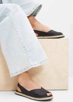 Espadrilles Damen Schuhe & Accessoires In Spezialgrößen·Elastischer Schaft|Sommerschuhe