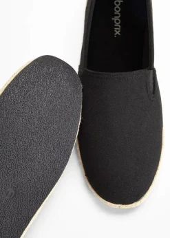 Discount Espadrilles aus Baumwoll-Canvas Herren Pantoletten, Sandalen & Hausschuhe|Slipper & Halbschuhe