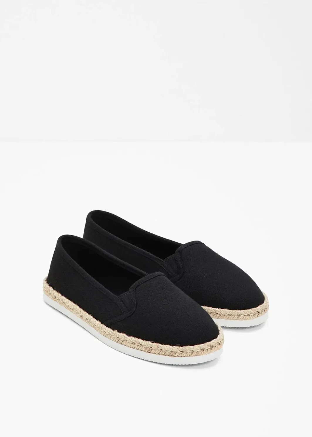 Clearance Espadrilles in Bast-Optik Damen Strandmode|Slipper & Halbschuhe