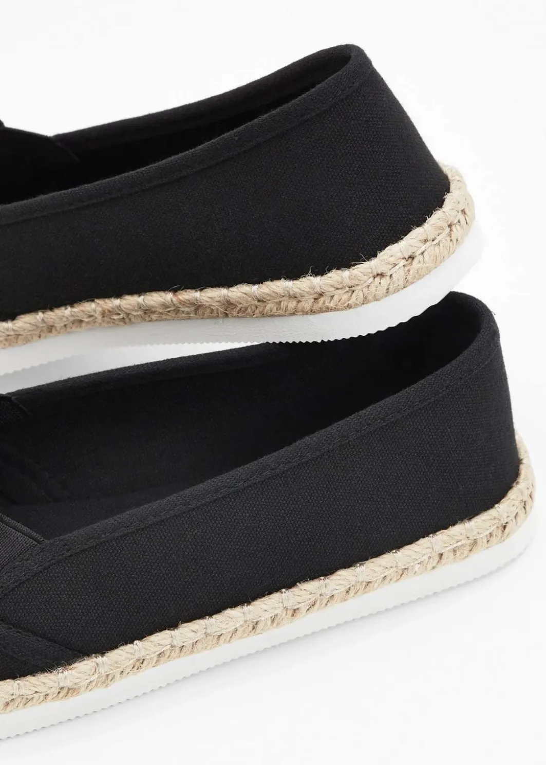 Clearance Espadrilles in Bast-Optik Damen Strandmode|Slipper & Halbschuhe