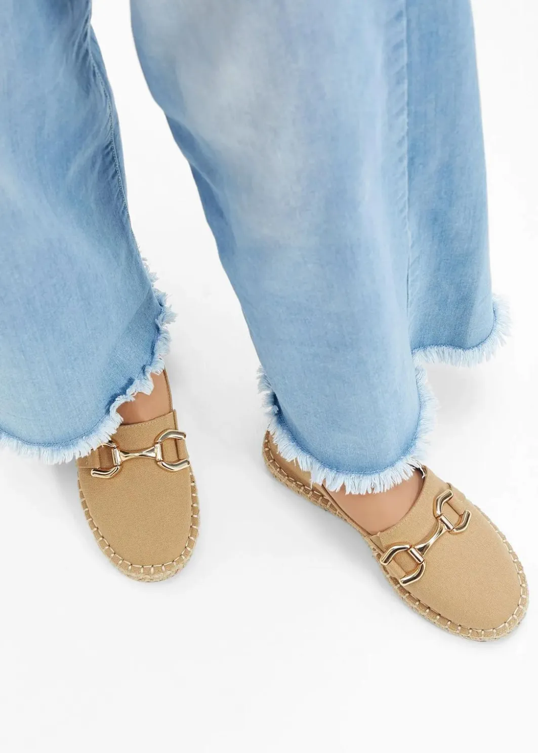 Hot Espadrilles mit Schnalle Damen Sommerschuhe|Slipper & Halbschuhe