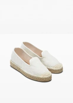 New Espadrilles mit Stickerei Damen Slipper & Halbschuhe|Sommerschuhe