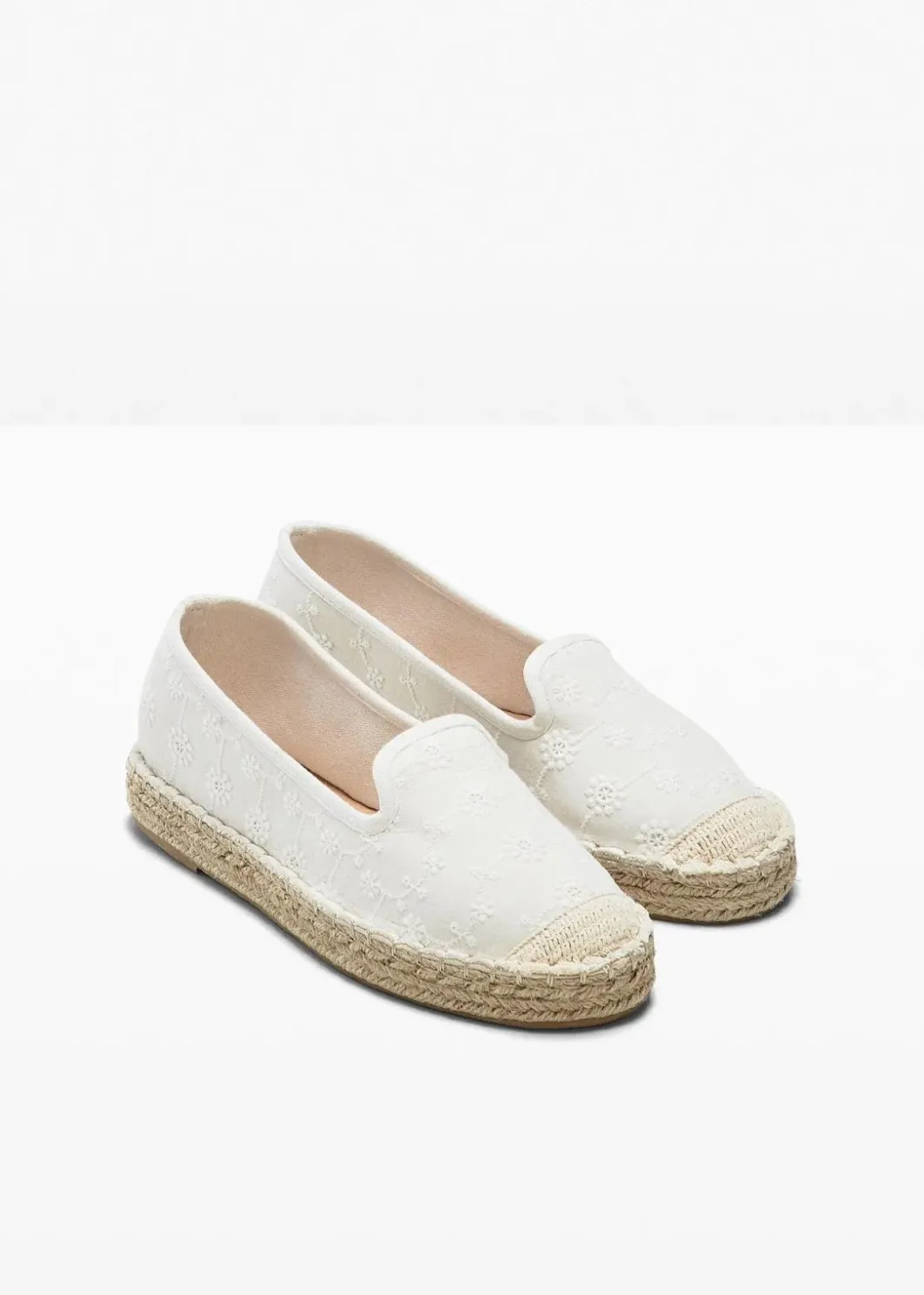 New Espadrilles mit Stickerei Damen Slipper & Halbschuhe|Sommerschuhe