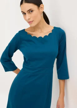 Online Etuikleid aus Punto di Roma Damen Bekleidung·Pullover & Strickjacken|Kleider